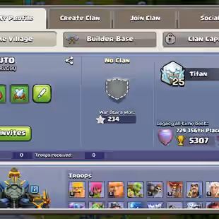 ❗[ PREMIUM TH-17 - ALL WALLS MAX ]❗6'000 GEMS || GG [20] - MM [20] - FB [20] - EB [20] - 10X EPIC || 1100 MEDALS - Image 2