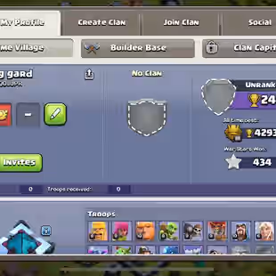 FULL MAX WALLS 💎 834 MEDAL 💎TOWNHALL 13 [] 61-72-42-46-21 HEROES - SB MM BP EB RS - RENAME 500 []GHOST QUEEN -INSTANT - Image 6