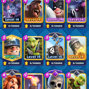 ❗[ 53X MAX CARDS - 9X EVULOSION ]❗ LEVEL: 54 || TROPHY: 9200 || KT: 15 || ELITE CARD : 5 || 52X EMOTES || FAST DELIVERY - Image 10