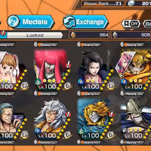 BR597-IOS-Android-Hyber 55-8 Ex(Gear 5-Zoro-Lucci-Roger Skins-Yamato Ace-Akainu-Shank)-Vip Medal-Support 162-647 Frag - Image 54