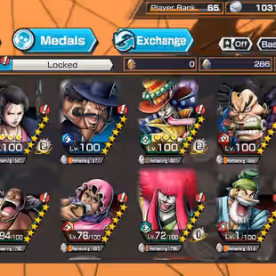 BR547-IOS-Android-Hyber 64-11 Ex(Kuzan-Lucci-Shank v4-Akainu-Roger-Kaido v2-Zoro-Kaido v3-White Beard)-Vip Medal-SP 162 - Image 41