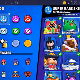 🌟11.11 PIN🌟FREE CHANGE NAME | 217 SKINS | 73.000 TROPHY | 91 BRAWLERS | 16 MAX | 13 HYPERCHARGED - Image 27