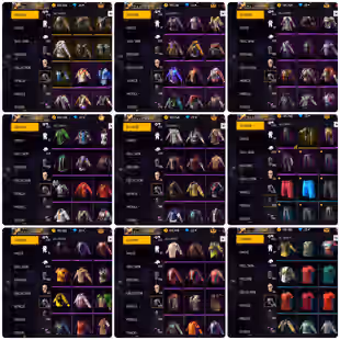 🔥 OLD ELITE FF ACCOUNT |  DEIMOS | TECHNO | BOMB | THIEF SET 🔥 - Image 5