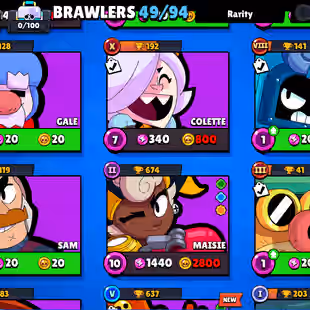 🔥[ 49X BRAWLERS - 17000 TROPHY ]🔥 RAREST ONE || 40X CUTE SKINS || LOWEST PRICE || FAST DELIVERY - Image 8