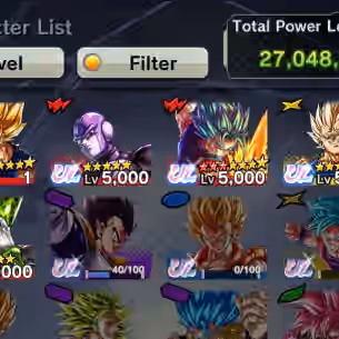 D346-IOS+Android-5 UL(Vegito 10 Red Star+Cell+Majin Vegeta+Hit)+15 Legends+Good Equipment+Have Story+Team Android - Image 9