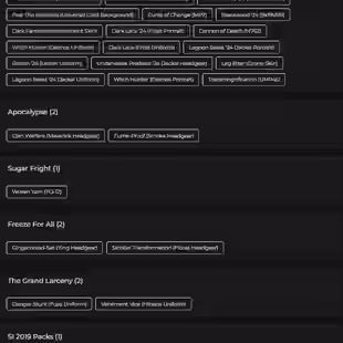 195 LVL - 57X BLACK ICES  - 31X SEASONALS - 6X UNIVERSALS - 5X RACER - 43X RENGOKU - 1X EMERALD - 74 OPERATORS - 6K RENO - Image 4