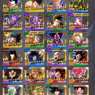 D793-IOS+Android-Nice Account-9 UL(SS4 Vegeta+Frieza+SS4 Gogeta+Majin+Vegito)+55 Legend+Vip Equi+Good Zenkai+Good Team - Image 16