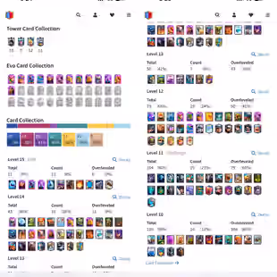 🔥43 MAX CARDS💎ARENA 24 [] 11 ELITES [] 13 EVOS [] 12000 TROPHIES [] XP56 [] KT15 [] 60 GEMS [] 130 EMOTES [] 3 YEAR BA - Image 2