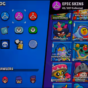 🌟201 SKINS🌟72.400 TROPHY | 93 BRAWLERS | 25 MAX | 14 HYPERCHARGED | INSTANT DELIVERY | FULL ACCESS - Image 48