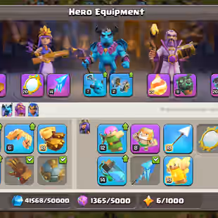 🔥[ TH-17 NEAR MAX - MAX HEROS - MAX WALLS ]🔥 FIREBALL [MAX] - SB [23] | MM-RS-EB [20] | NEAR MAX DEF - TROOPS || - Image 5