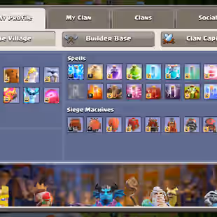 🌟BEST OFFER🌟TH-18 [764 GB-RANK] | [10 EPIC ALMOST MAX] HERO 100-100-90-75-50 | NEARLY MAX TROOPS | XP-254 | NC-YES - Image 5