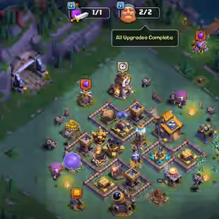 TH 17 FULL MAX NOTHING LEFT CLASH OF DRAGON SCENERY | 5X HERO MAX | HIGH XP-288 | 12K GEMS | 1116 MEDEL | 5434 WARSTA - Image 16