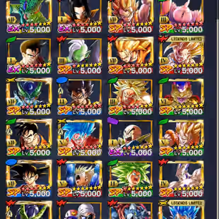 D368-8 UL(Goku Uis+Hit+Rose+Gogeta+Vegito+Super Gogeta)+49 Legends+Vip Equi+Good Zenkai+Nice Team+New SS3 Vegeta+Vegtio - Image 6