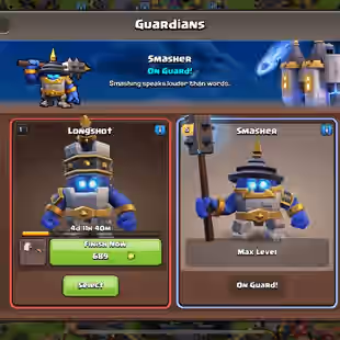 GUARDIAN MAX 🔥 3 HERO MAXED 💎 TOWNHALL 18 - 25 EQUIPMENTS MAX - 900 SPARKY STONE - 2825 WWS - 45 WALL MAX - 5K LEGEND - Image 4