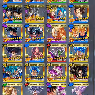 D785-Android-Vip Meta Account-12 ULTRA(SS4 Vegeta+SS Goku+Frieza Power)+784 Millions Power+6K8 CC+69 Legends+Vip Zenkai - Image 4