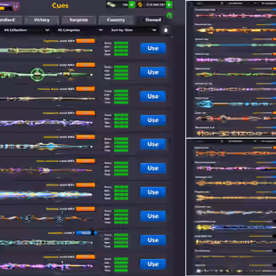 79 CCP ACCOUNT | Level 288 | VIP Diamond | 60/60 Surprise Cues | 15 Total Cues MAX | 500M Coins | Final Warning - Image 3