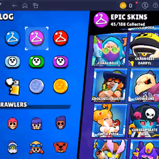 🌟180 SKINS🌟53.900 TROPHY | 88 BRAWLERS | 20 MAX | 13 HYPERCHARGED | INSTANT DELIVERY | FULL ACCESS - Image 33