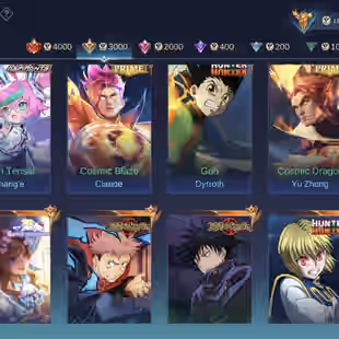 EMBLEM MAX HERO MAX SKIN 489 3 LEGEND CC 7 KOF CHOU KARINA DUCATTI IRITHEL BENEDETTA ASPIRANT ANGELA CHANGE RUBY HXH DYT - Image 5