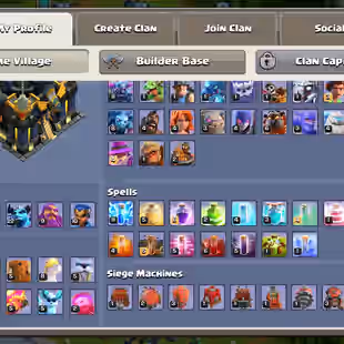 ❗[ PREMIUM TH-17 - ALL WALLS MAX ]❗6'000 GEMS || GG [20] - MM [20] - FB [20] - EB [20] - 10X EPIC || 1100 MEDALS - Image 4