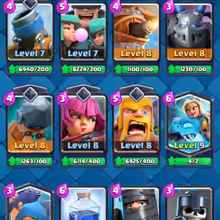 🔥[ 9 YEAR PLAYED BADGE ]🔥31X CARDS MAX || TROPHY: 11000 || 64X EMOTES || KT : 15 || RAREST ONE - BEST DEALDEALLOCATE  - Image 5