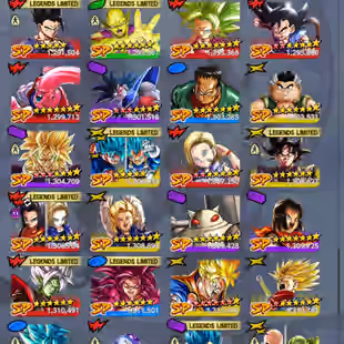 D788-IOS+Android-Vip Meta Account-9 UL(SS Goku+Frieza+SS4 Gogeta+Majin+Turles+Super Vegeta)+62 Legends+Vip Equipment - Image 16