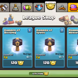 🔥BEST TH 17 2 HERO MAX🔥HERO 68-85-75-50-XP 199-EPIC GG 14 FA 11 EB 26 MM[MAX]-STRONG DEFENSE-NC YES-679 MEDALS - Image 6