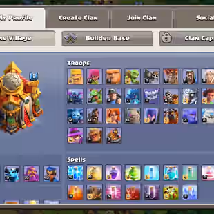 🔥TH-16 FULL MAX 🔥 HEROS MAX | TROOPS MAX | (SB-20) (EB-20) (RS-20) | 3424 WS | RENAME AVAILABLE | INSTANT DELIVERY - Image 4