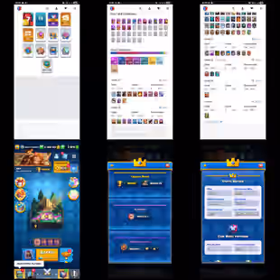 LVL-59!🔱KT-15!!  63x CARDS 14L !  13x CARDS 15L!! 15x BIG EVOS! 118x EMOTES! NC AVL! MAGIC ITEMS! TOWER SKINS! - Image 1