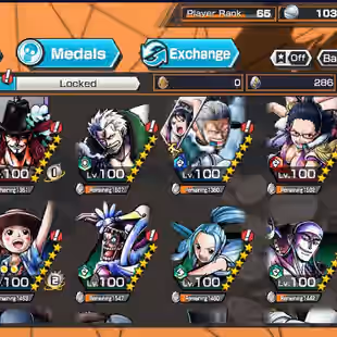 BR547-IOS-Android-Hyber 64-11 Ex(Kuzan-Lucci-Shank v4-Akainu-Roger-Kaido v2-Zoro-Kaido v3-White Beard)-Vip Medal-SP 162 - Image 34