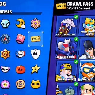 | 147 EPIC SKINS | MATCHERINO & 35 RANK PIN | SOLAR FAME 3| 87000 CUPS | 93 BRAWLERS | 372 SKINS | INSTANT DELIVERY - Image 27