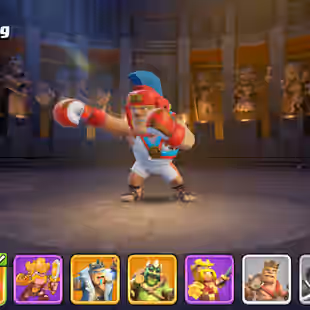 TH17 FULL MAX🔥NOTHING LEFT 35X SKINS🔥GG/-MAX SB/-MAX FA/-MAX MM/-MAX FB/-23 EB/-MAX RS/-23 AF/-20!! WAR BASE SCENERY - Image 14