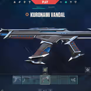 EU 38 skins | Champions 2024 Blade | EX.O Vandal | Kuronami Vandal | Prime//2.0 Karambit | Nocturnum Phantom | Nocturnum - Image 2