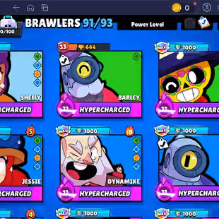 🌟11.11 PIN🌟FREE CHANGE NAME | 217 SKINS | 73.000 TROPHY | 91 BRAWLERS | 16 MAX | 13 HYPERCHARGED - Image 7