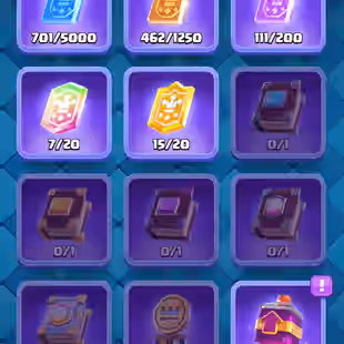 ❗[ 44X MAX CARDS - 13X EVULOSION ]❗ 7X ELITE CARDS || TROPHY: 11500 || KT: 15 || 68X EMOTES || LEVEL 54 - Image 13