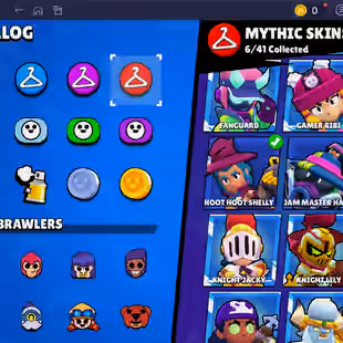 🌟 220 SKINS🌟74.950 TROPHY | 95 BRAWLERS | 22 HYPERCHARGED | 31 MAXED BRAWLERS | CHAINSAW BUSTER | LOADED RICO | CORSA - Image 59