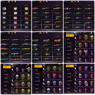 Lvl 66 Ff Acc || 4 GUNS  ||  GOLD FANTOM - Image 2