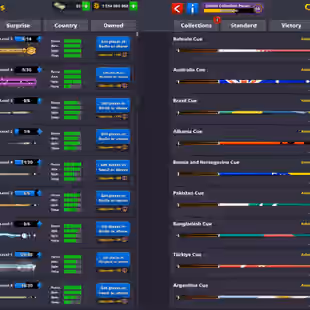 8.4M+ FIX BACKUP ACCOUNT | Level 513 | 1.5B Coins | CCP 66 | 19 Legendary Cues | Galaxy Cue (Level 3) | Fresh Account - Image 6