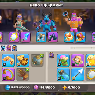 🌟BEST OFFER🌟TH 16 NEAR MAX | HIGH HERO [ 88-90-61-59-37 ] 12 HIGH EPIC EQUIPMENT 9 EPIC ALMOST MAX | NC FREE | XP-197 - Image 8