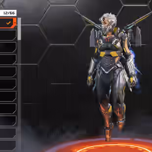 EA APP - 76 LVL - 158 LEGENDARY - 4X PRESTIGE WRAITH VALKYRIE LOBA CAUSTIC - BLOODHOUND HEIRLOOM - FA - Image 20