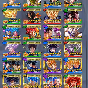 D788-IOS+Android-Vip Meta Account-9 UL(SS Goku+Frieza+SS4 Gogeta+Majin+Turles+Super Vegeta)+62 Legends+Vip Equipment - Image 5