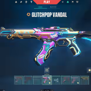 NA 90 skins | Reaver Karambit | Celestial Fan | Glitchpop Vandal | Ruination Spectre | Gaia's Wrath | Ruination Phantom - Image 2
