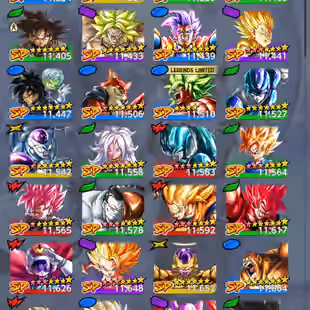 D788-IOS+Android-Vip Meta Account-9 UL(SS Goku+Frieza+SS4 Gogeta+Majin+Turles+Super Vegeta)+62 Legends+Vip Equipment - Image 13