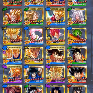 D806-IOS+Android-Super Vip Account-14 ULTRA Have Zamasu+70 Legends+769 Millions Power+Good Zenkai+Vip Equipment+PVP Good - Image 7