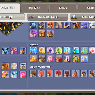 TH17 FULLY MAX🔥NOTHING LEFT READY TH18 MAX🔥SB/MAX SnB/MAX FA/MAX MM/MAX AF/MAX FB/MAX RS/MAX EB/MAX DC/23!! FREE NC - Image 5