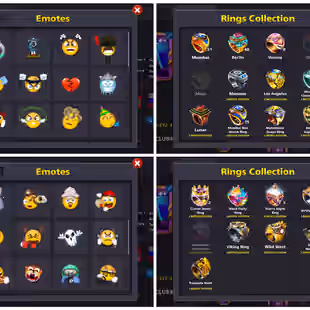 Unlimited Password Change Account | Level 385 | 1.1 Billion Coins | 17 Legendary Cues | Login Miniclip | Status- Alert - Image 2