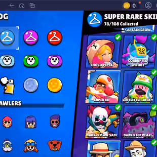🌟11.11 PIN🌟FREE CHANGE NAME | 217 SKINS | 73.000 TROPHY | 91 BRAWLERS | 16 MAX | 13 HYPERCHARGED - Image 23