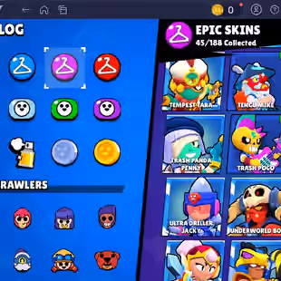 🌟180 SKINS🌟53.900 TROPHY | 88 BRAWLERS | 20 MAX | 13 HYPERCHARGED | INSTANT DELIVERY | FULL ACCESS - Image 46