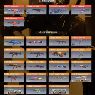 [Level 400] 10 CP Spins | Shotgun Lovers | Mythic Ghost | 5 Mythic n 19 Legendary Weapons | 900 Epic | Activision Only - Image 3