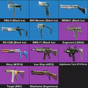 PCPSNXBOX438 Skins 40 Black Ice 29 Seasonals 5 ProLeague 15 Universals 8 Elites 152 LVL I... ! MKG0867