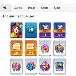 🔥KT15 XP58🔥 | 79 MAX 17 ELITE | 12 EVOLOTION | 15000 TROPHY | 126 EMOTE | 9 TOWER SKIN | 1619 GEMS | INSTANT DELIVERY - Image 10